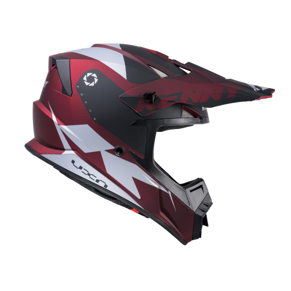 TRACK GRAPHIC HELMET 2024 CANDY RED