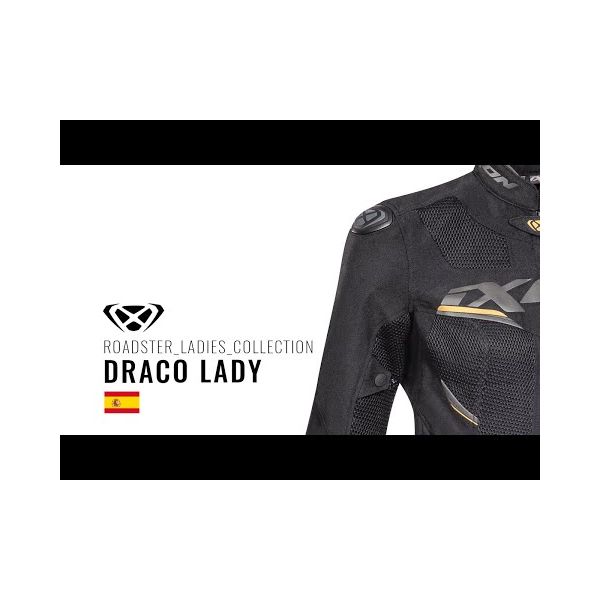 DRACO LADY ANTHRACITE/BLACK/GOLD