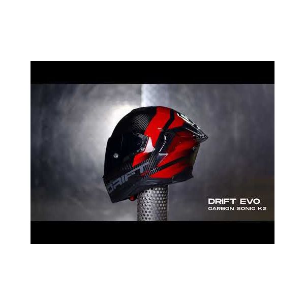 DRIFT EVO CARBON SONIC ANTHRACITE/RED
