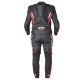 GR-1 2PC LEATHER SUIT BLACK/RED/WHITE