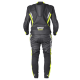 GR-1 2PC LEATHER SUIT BLACK/YELLOW/WHITE